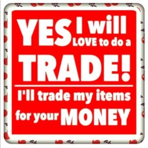 I DO ACCEPT MAILED CASH & CHECKS!!